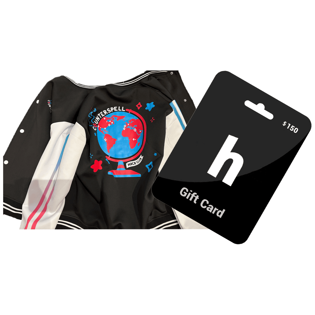 Hack Club Jacket + 7500 EGP in Gifts Cards